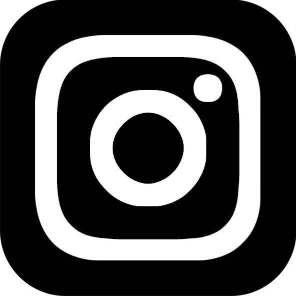 logo instagram noir