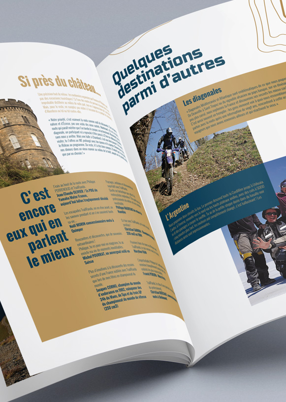 Intérieur catalogue de Trail Rando